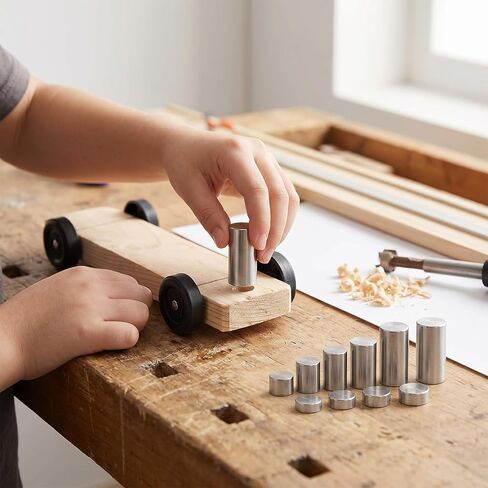 Steel Weights for Derby Cars, PWD Weights, 11.0oz in Kuwait