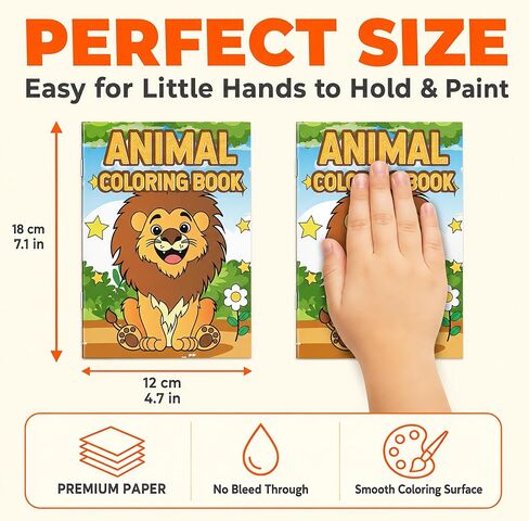 24 Pack Paint with Water Coloring Books for Kids Ages 4-8, Party Favor Kits with Brushes, Birthday Goodie Bag Stuffers, Classroom Prizes, Arts and Crafts Activities, Homeschool Supplies in Kuwait