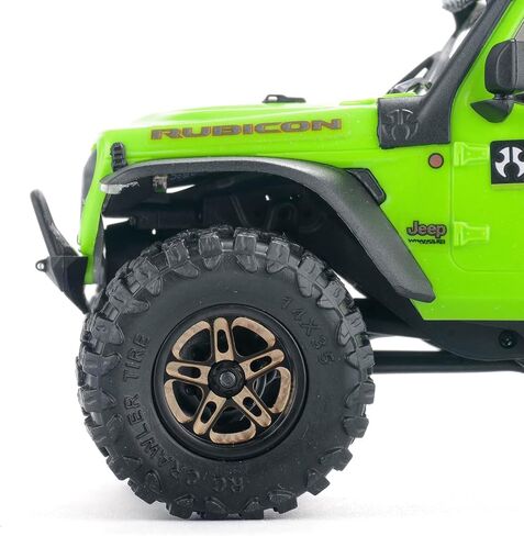 for Axial SCX30 Upgrade Wheels & Tires – 0.7" Brass Rim with Offset for Ford Bronco, Jeep Wrangler, Chevrolet K10 RC Rock Crawler Accessories 4pcs/Set in Saudi Arabia
