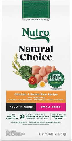 Nutro Natural Choice Small Breed Dry Dog Food, Chicken & Rice, 5 lb in Kuwait