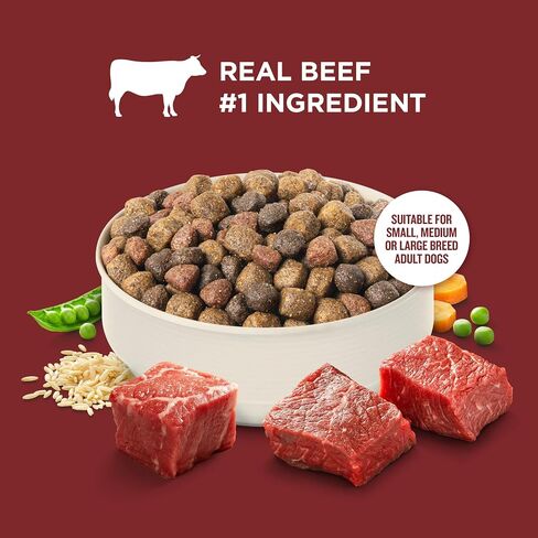 Nutrish Dry Dog Food, Beef, Pea & Brown Rice, 13 lb. Bag (Rachael Ray) in Saudi Arabia