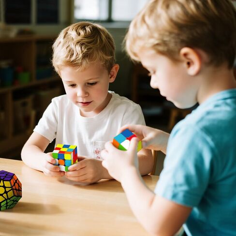 Speed Cubes 8 Pack Magic Puzzle Cube Collection for Kids & Adults in Kuwait