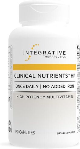 Integrative Therapeutics Clinical Nutrients HP - Multivitamin with Vitamin C, Zinc, Biotin, Vitamin B12 - Antioxidant Supplement for Men and Women - Gluten Free - Dairy Free - 60 Capsules in Kuwait