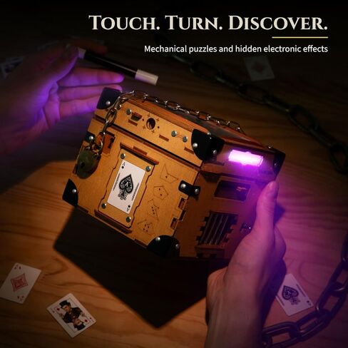Puzzle Potato Houdini's Great Escape - Light-Powered Puzzle Box for Adults in Kuwait