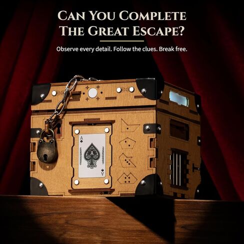 Puzzle Potato Houdini's Great Escape - Light-Powered Puzzle Box for Adults in Kuwait