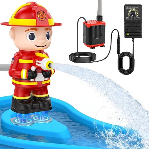 Water Table Pump for Kids Age 3-5, Stepless Adjustable Water Flow Pump Toy in Saudi Arabia