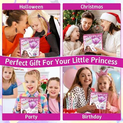 kidzkube Hair Jewelry & Bling Craft Toys for Girls, Hair Gem Stamper Kit – DIY Hair Arts Crafts – Birthday Gifts for 5 6 7 8 9 10 11 12 in Kuwait