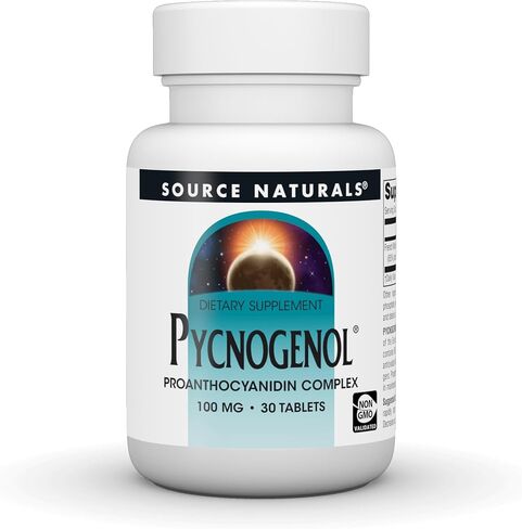 Source Naturals Pycnogenol 100 mg Proanthocyanidin Complex - 60 قرصًا in Kuwait