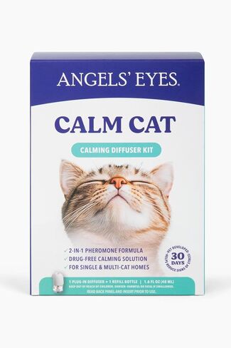 ANGELS' EYES Advanced Pheromone Calming Diffuser Refill for Cats, 30-Day Refill in Kuwait