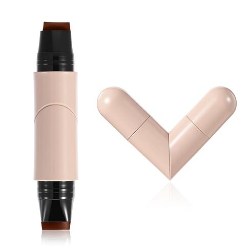 Eyeliner Wing Stamp, 2 PCS Brown Foldable Stamp Eyeliner Winged in Kuwait