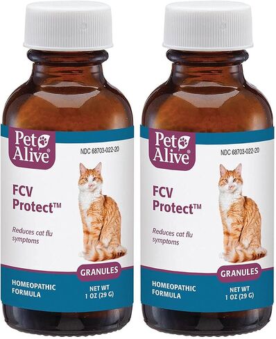 PetAlive FCV Protect Granules for Cat Respiratory Support - 2 Oz, 2 Pack in Kuwait