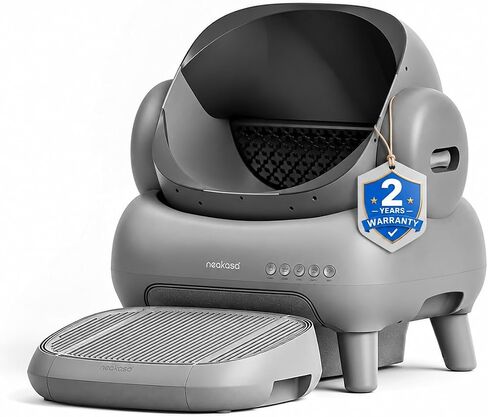 Neakasa M1 Plus Open-Top Self Cleaning Cat Litter Box with Cat Step in Kuwait