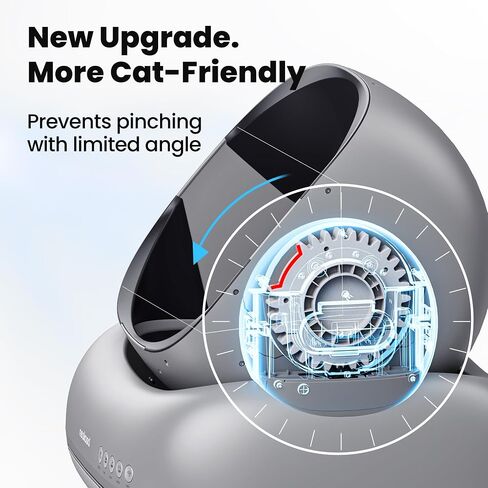 Neakasa M1 Plus Open-Top Self Cleaning Cat Litter Box with Cat Step in Kuwait