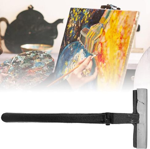 Cast Iron Canvas Stretching Pliers for Oil Painting and Fabric — Black Ergonomic Handle, Stretching Tool for Artists in Kuwait