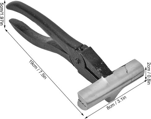 Cast Iron Canvas Stretching Pliers for Oil Painting and Fabric — Black Ergonomic Handle, Stretching Tool for Artists in Kuwait