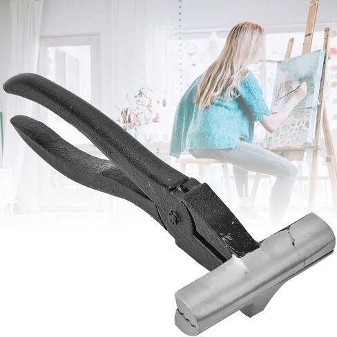Cast Iron Canvas Stretching Pliers for Oil Painting and Fabric — Black Ergonomic Handle, Stretching Tool for Artists in Kuwait