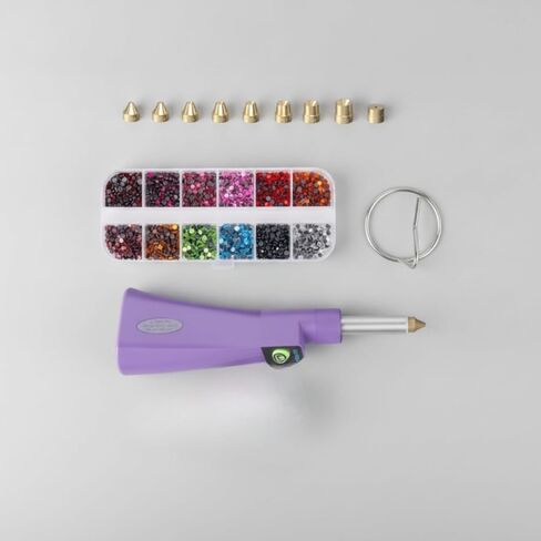 Hotfix Pen with Interchangeable Tips Handheld Compact Kit for Garment Customizers in Saudi Arabia