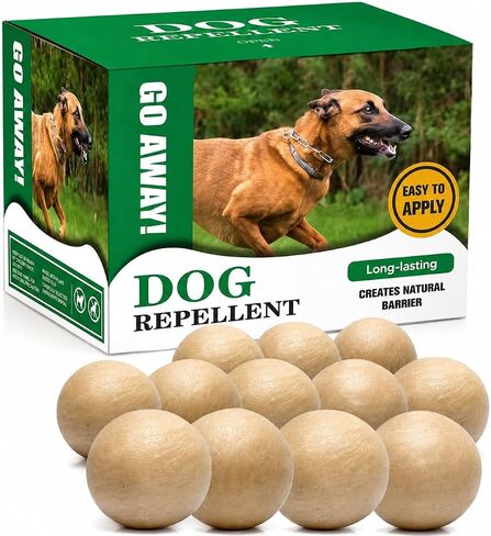 Dog Repellent for Yard, Dog Repellent Outdoor/Indoor, Dog Deterrent for Yard, Keep Dogs Away from Yard, Dog Digging Deterrent, People, Pets, and Plants Safe-12 Packs in Kuwait