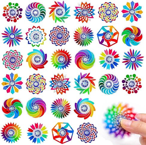 50Pcs Fidget Spinners Bulk Fidget Toys Classroom Treasure Box Prizes in Kuwait