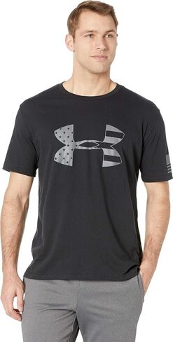تي شيرت رجالي بشعار Freedom Tonal Big Flag Logo بأكمام قصيرة من Under Armour in Kuwait
