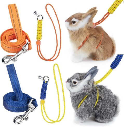 Figure 8 Ferret Harness and Leash Set, Blue+Orange, 2 Pack in Kuwait