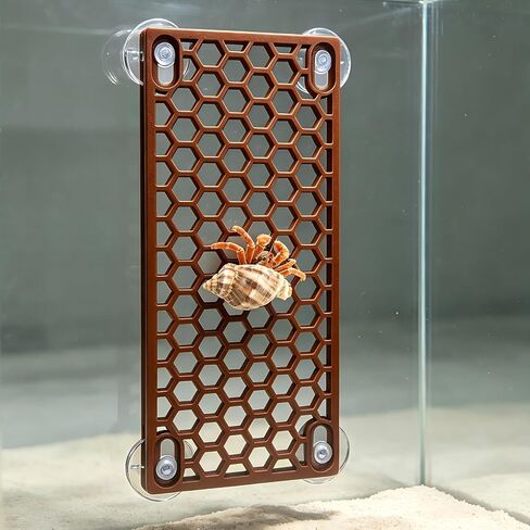 Hermit Crab Climbing Ladder Ramp Toy for Tank Habitat Decor(Brown) in Saudi Arabia