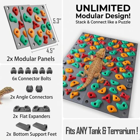 TIMSO Modular Reptile Climbing Wall & Hideout in Saudi Arabia