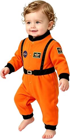 COSLAND Baby Boys Astronaut Jumpsuit Infant Halloween Novelty Cosplay Romper in Kuwait