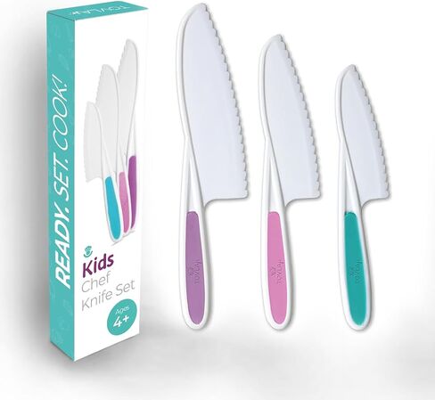 Tovla Jr. Kid Safe Knife Set for Real Cooking | Children Knives | Ages 4-12 in Kuwait