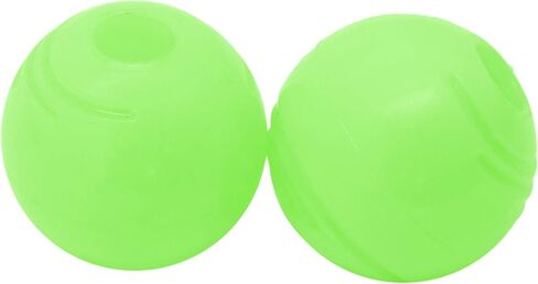 Chew King by Mammoth Set of 2 Glowing Fetch Ball, Durable Bouncy Interactive Toy for Pets & Dogs, Lightweight, 3 Inch, Fits Ball Launcher in Saudi Arabia