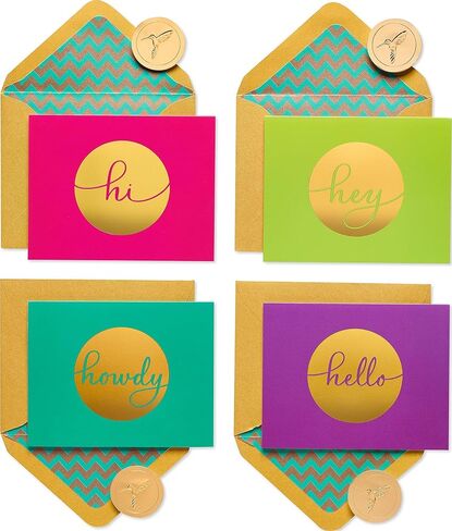 Papyrus Blank Cards with Envelopes, Hello (20-Count)Birthday in Kuwait