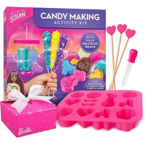 Barbie Candy Making Food Science Kit with 5 Recipes for Kids Ages 8-12 in Kuwait