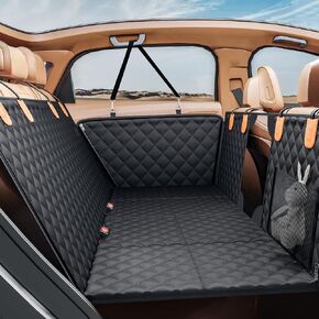 PETICON Dog Car Seat Cover for Back Seat, Hard Bottom Back Seat Extender in Saudi Arabia