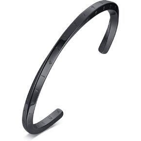 MEALGUET Norse Viking Cuff Bangle Bracelet - Stainless Steel Mens Cuff Bracelet Nordic Viking Arrow Bracelet For Men Pagan Protection Amulet Talisman Bracelet For Dad Father Friend, Birthday Gift in Kuwait