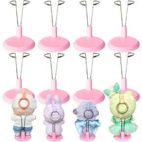 4-Pack Adjustable Doll Stand, White , 4-8 Inch Doll in Kuwait