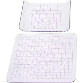 2pcs U Shaped Acrylic Clay Press Board for Clay Crafting in Kuwait