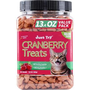 Just Try 13.4 OZ Urinary Tract Health Cat Treats for Indoor Cats in Kuwait