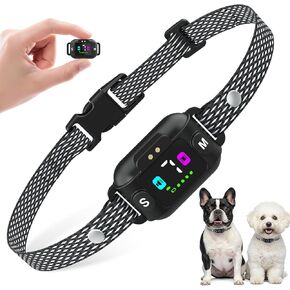 PcEoTllar Bark Collar for Small Dogs, Beep & Vibration Mode, Waterproof in Kuwait
