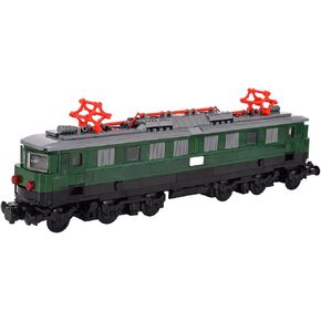 Train Building Block Carriage Kit Single Rail Car Model for MOC Railway Creations, Compatible with All Major Brick Brands, Creative Expansion Set in Kuwait