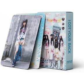 ILLIT Japan 2nd Single I Got Your Back Lomo Card Set - 55PCS Collectible Merchandise for YUNIVERSE Fans in Saudi Arabia