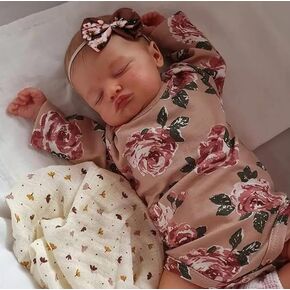 Kaydora Reborn Baby Girl Dolls - 20 inch Lifelike Newborn Baby with Realistic Veins for Kids Age 3 + in Saudi Arabia