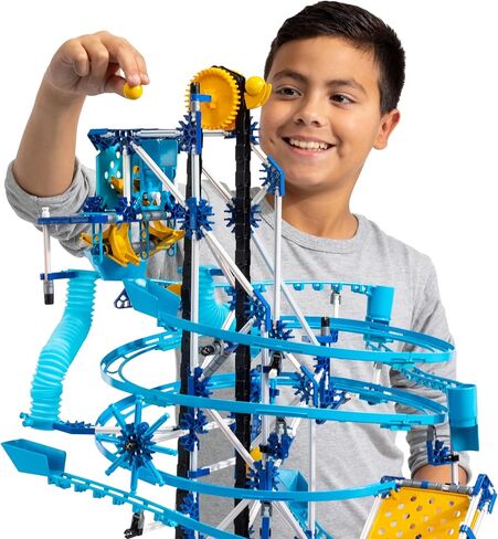 K'NEX - Marble Coaster Run with Motor‚ 504 Pieces, STEM Building, Kid Construction Set‚ Ages 8+ in Saudi Arabia