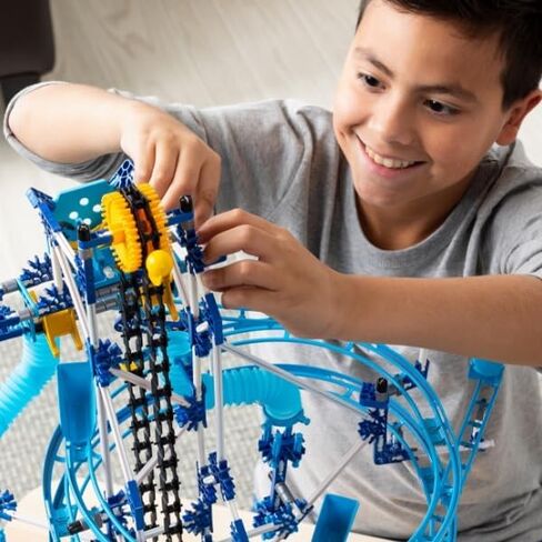 K'NEX - Marble Coaster Run with Motor‚ 504 Pieces, STEM Building, Kid Construction Set‚ Ages 8+ in Saudi Arabia