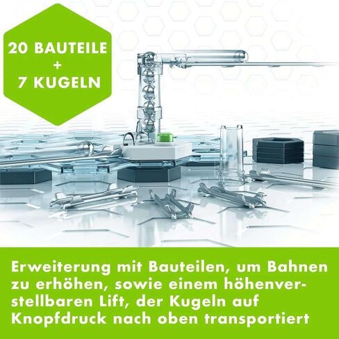Ravensburger GraviTrax: Lifter Expansion Set| Marble Run & STEM Toy for Boys & Girls Ages 8 & Up | Compatible with All GraviTrax Systems | Ranked No.1 Marble Run System in The U.S in Kuwait
