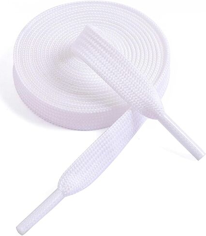 VSUDO 5/16" Fine Weave Flat Shoe Lace Shoestring for Running Athletic Sneaker in Kuwait