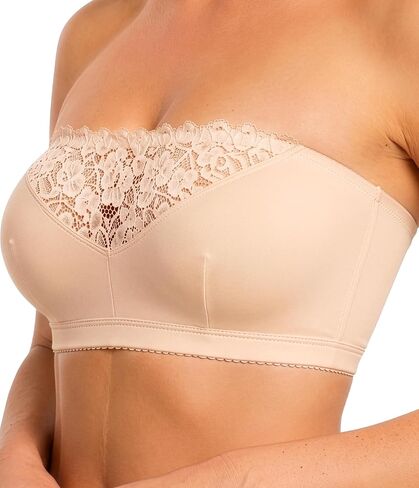 Carole Martin Strapless Bras for Women Wireless, Womens Bandeau Bra from Small to Plus Size in Kuwait