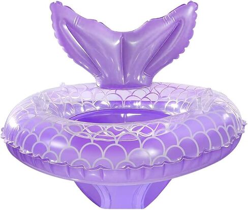 Baby Pool Float,Mermaid Inflatable Swimming Float Ring with Seat Handle,Infant Pool Floaties for Baby Girls Boys Toddlers in Saudi Arabia