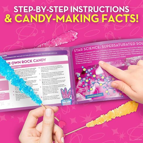 Barbie Candy Making Food Science Kit with 5 Recipes for Kids Ages 8-12 in Kuwait