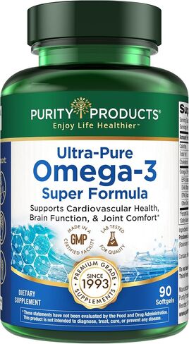 Purity Products - Ultra Pure Omega 3 Super Formula 90 Softgels in Saudi Arabia