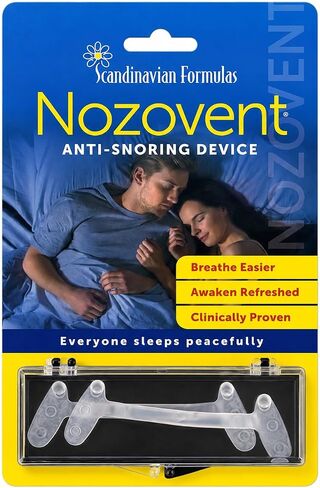 Scandinavian Formulas Nozovent Anti-Snoring Device, 2 Count in Kuwait